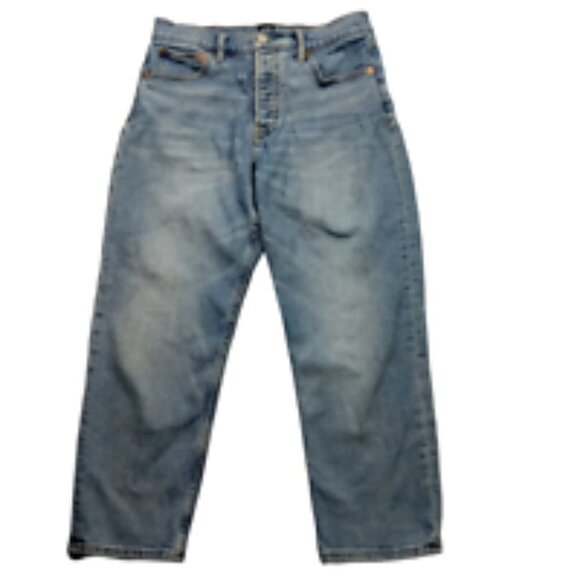 Gap Denim Cheeky Straight Jeans Medium Wash 4 27P - Picture 3 of 9